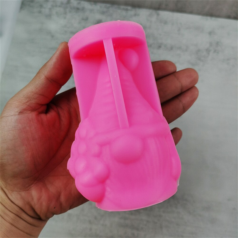 3D Crystal Epoxy Mold Cute Santa Claus Snowman Κερί Καλούπια σιλικόνης Σαπούνι Χριστουγεννιάτικο Δέντρο Κερί Σετ κατασκευής Δώρα διακόσμησης σπιτιού