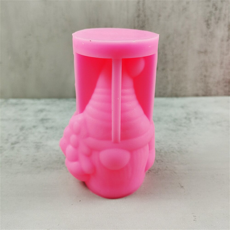 3D Crystal Epoxy Mold Cute Santa Claus Snowman Κερί Καλούπια σιλικόνης Σαπούνι Χριστουγεννιάτικο Δέντρο Κερί Σετ κατασκευής Δώρα διακόσμησης σπιτιού