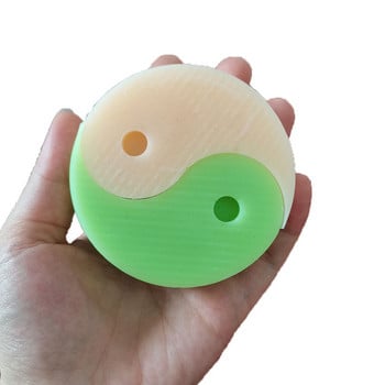 Форма за свещ Tai Chi Yin Yang Свещ Направи си сам силиконова форма за изработване на восъчен сапун Восъчна форма