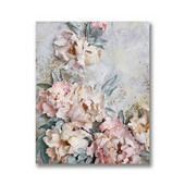 Flower DIY Ebroidery 11CT Cross Stitch Kits Craft Needlework Σετ τυπωμένο καμβά βαμβακερό νήμα Διακόσμηση σπιτιού Χονδρική πώληση