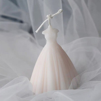 Сватбен орнамент Силиконова форма за свещи Направи си сам Изработка на сватбена рокля Гипсова епоксидна смола Форми за печене на шоколад Начало Декор Занаяти Подаръци