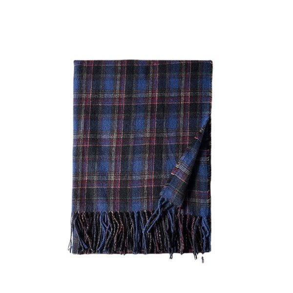 Χειμερινό κασκόλ  με κρόσσια για γυναίκες