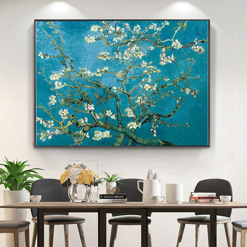 Διάσημος καλλιτέχνης Van Gogh Starry Sky Iris Flower Sunrise Landscape DIY Κέντημα 11CT Cross Stitch Kit Design