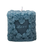 Cilindrinės rožių žvakės silikoninės formos rankų darbo aromaterapinės žvakės formos gipso aromaterapijos formos muilo formos žvakių gamyba