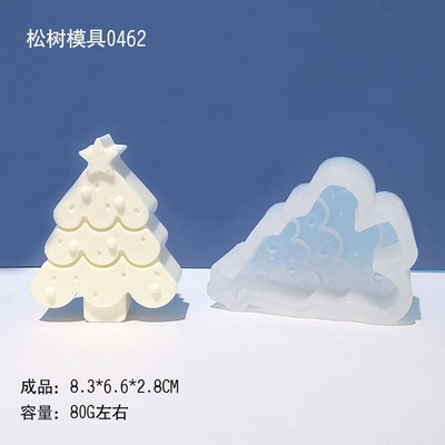 Καλούπι 3D Χριστουγεννιάτικου Δέντρου για Κεριά Καλούπι σιλικόνης για Κατασκευή Κεριών DIY Αρωματικά Κεριά Χριστουγεννιάτικα Δώρα Καλούπια Χριστουγεννιάτικων Δέντρων