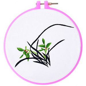 uus 100% siidist niit Tikkimiskomplekt / Suzhou klassikaline tikandid Hiina traditsiooniline tikkimiskunst / ristpistekomplektid