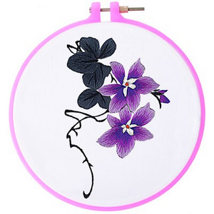 uus 100% siidist niit Tikkimiskomplekt / Suzhou klassikaline tikandid Hiina traditsiooniline tikkimiskunst / ristpistekomplektid