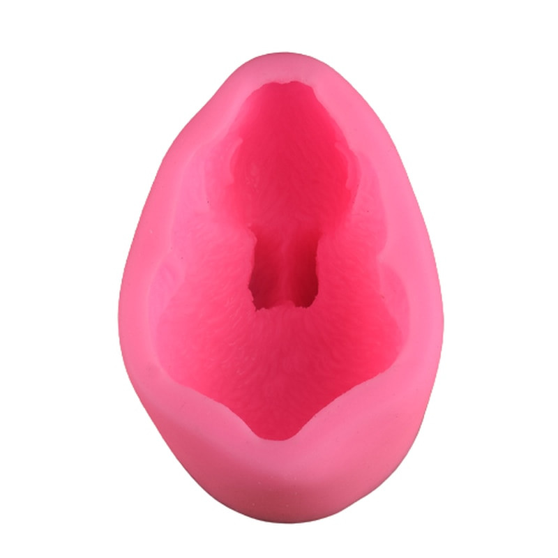 3D φόρμα κουνελιού DIY Κερί Αρωματοθεραπείας Κατασκευή Βαζάκια Κεριά Μοντελοποίηση Κεριών Διακοσμήσεις Κεριών Πασχαλινό Κουνέλι Φοντάν Καλούπι σιλικόνης