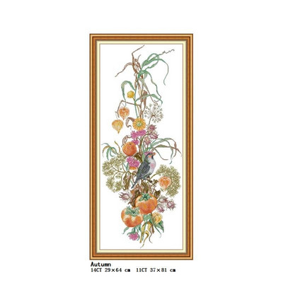 DIY lilleseeria trükkimine ristpistes komplekt 11CT 14CT loendatud ja tembeldatud tikandid käsitöökomplekt näputöö kodukaunistamise kingitused