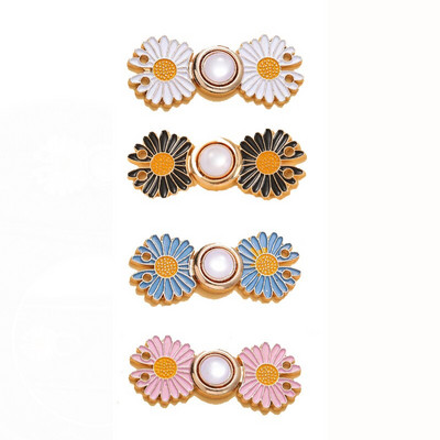 4 buc. Buton de strângere din talie pentru femei, fustă, pantaloni, blugi, clemă reglabilă pentru talie, ace metalice, accesorii pentru îmbrăcăminte