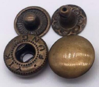 50 set 10mm 12.5mm 15mm Știfturi metalice de apăsare Buton de cusut Butoane de fixare pentru cusut Artizanat din piele Haine Genți Îmbrăcăminte