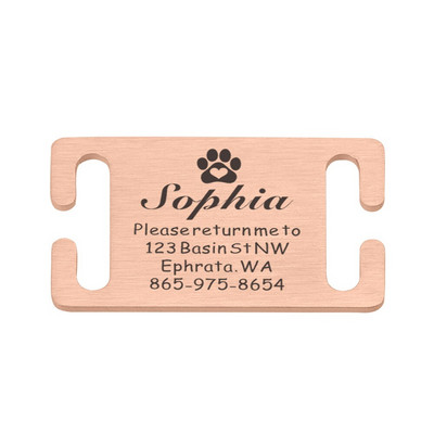 Pielāgojamas suņu kaklasiksnas adreses birkas suņiem medaļa ar iegravētu vārdu Kaķēns kucēns Piederumi personalizēta kaķa kaklarotas ķēde