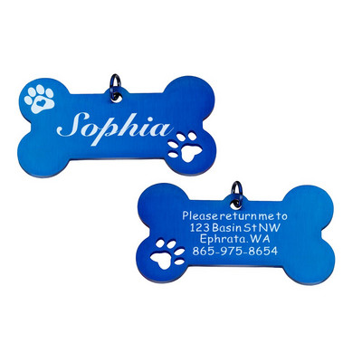 Pielāgojamas suņu kaklasiksnas adreses birkas suņiem medaļa ar iegravētu vārdu Kaķēns kucēns Piederumi personalizēta kaķa kaklarotas ķēde