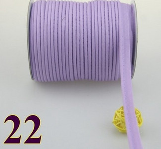 1/2" (12 mm) kokvilnas nobīde cauruļvadu vada lentes nospriegojuma iesiešana DIY savārstīšanai apģērbu šūšanai un apgriešanai mājas tekstila 5 jardi