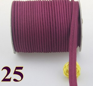 1/2" (12 mm) kokvilnas nobīde cauruļvadu vada lentes nospriegojuma iesiešana DIY savārstīšanai apģērbu šūšanai un apgriešanai mājas tekstila 5 jardi