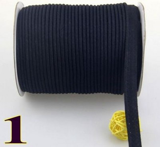 1/2" (12 mm) kokvilnas nobīde cauruļvadu vada lentes nospriegojuma iesiešana DIY savārstīšanai apģērbu šūšanai un apgriešanai mājas tekstila 5 jardi