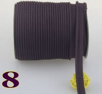 1/2" (12 mm) kokvilnas nobīde cauruļvadu vada lentes nospriegojuma iesiešana DIY savārstīšanai apģērbu šūšanai un apgriešanai mājas tekstila 5 jardi