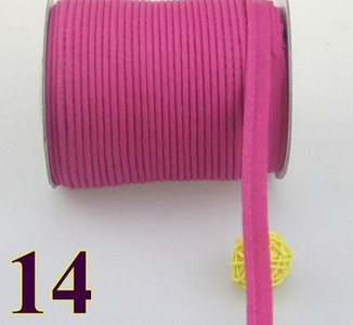 1/2" (12 mm) kokvilnas nobīde cauruļvadu vada lentes nospriegojuma iesiešana DIY savārstīšanai apģērbu šūšanai un apgriešanai mājas tekstila 5 jardi