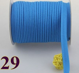 1/2" (12 mm) kokvilnas nobīde cauruļvadu vada lentes nospriegojuma iesiešana DIY savārstīšanai apģērbu šūšanai un apgriešanai mājas tekstila 5 jardi