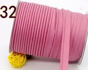 1/2" (12 mm) kokvilnas nobīde cauruļvadu vada lentes nospriegojuma iesiešana DIY savārstīšanai apģērbu šūšanai un apgriešanai mājas tekstila 5 jardi