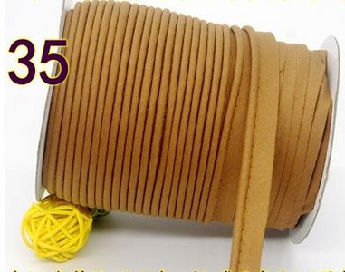 1/2" (12 mm) kokvilnas nobīde cauruļvadu vada lentes nospriegojuma iesiešana DIY savārstīšanai apģērbu šūšanai un apgriešanai mājas tekstila 5 jardi