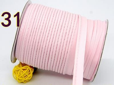 1/2" (12 mm) kokvilnas nobīde cauruļvadu vada lentes nospriegojuma iesiešana DIY savārstīšanai apģērbu šūšanai un apgriešanai mājas tekstila 5 jardi