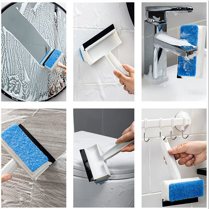 Tualettruumi puhastushari Kahepoolne klaasipuhasti peegel Klaaskäsn Vannituba Köök Sein Kodumajapidamises Koristustööriist Kasulik asi koju