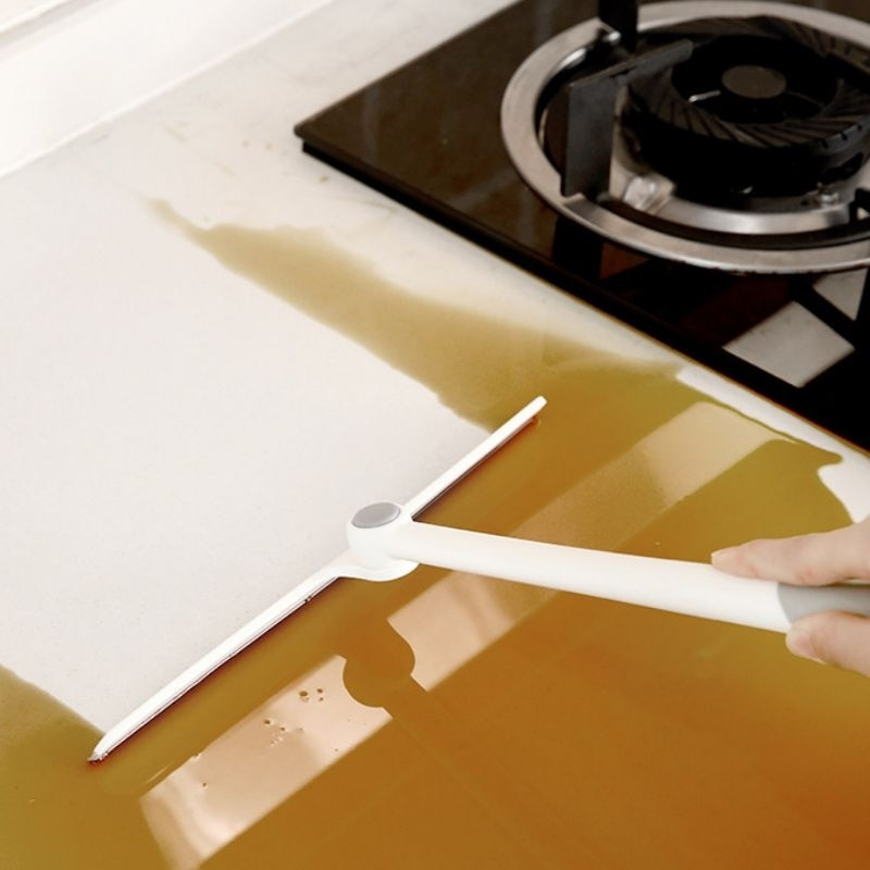 Čistač kupaonskih ogledala sa silikonskom oštricom Četka za staklo prozora Čistač brisača Strugač za pranje Alat za čišćenje prozora automobila