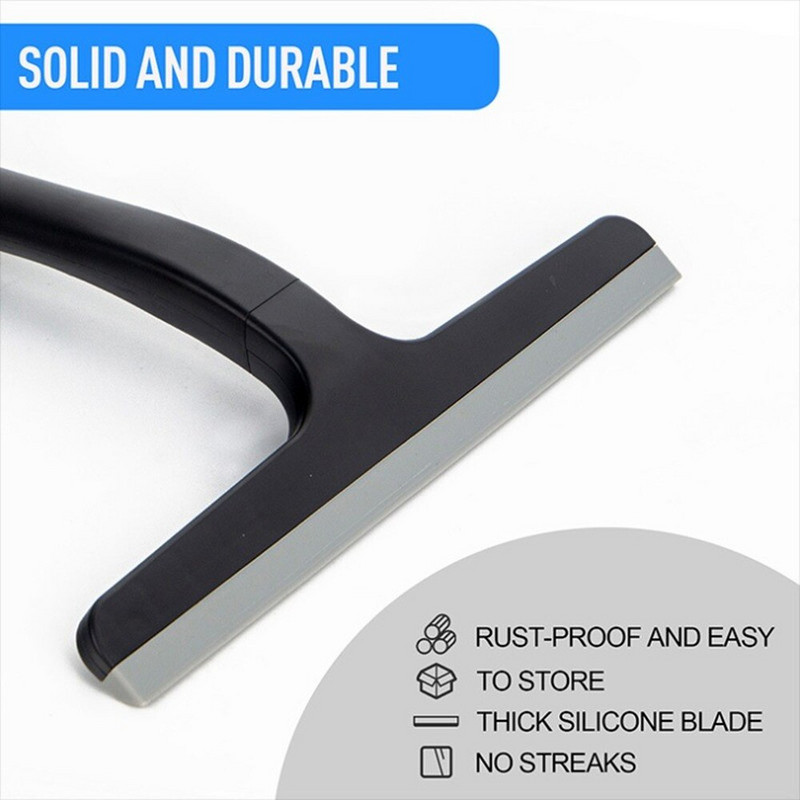 Καθρέφτης υαλοκαθαριστήρα πολλαπλών χρήσεων Μάκτρο ντουζιέρας με βάση υαλοκαθαριστήρα Καθρέφτη μπάνιου Εργαλείο καθαρισμού γυαλιού