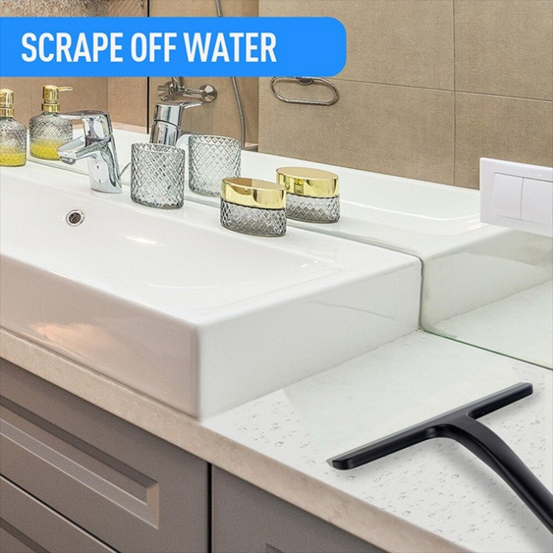 Καθρέφτης υαλοκαθαριστήρα πολλαπλών χρήσεων Μάκτρο ντουζιέρας με βάση υαλοκαθαριστήρα Καθρέφτη μπάνιου Εργαλείο καθαρισμού γυαλιού