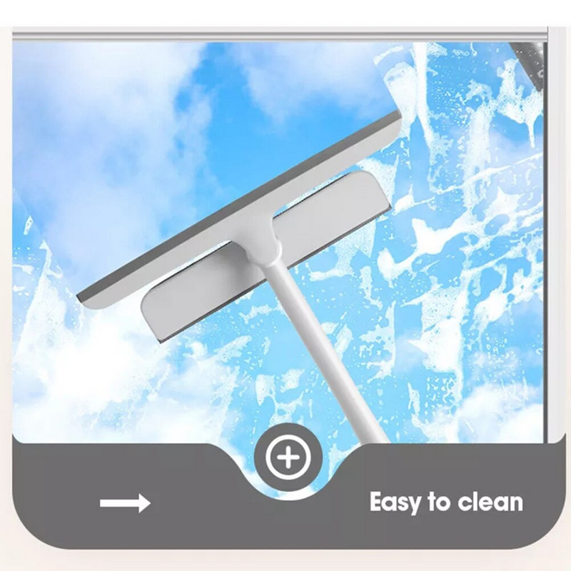 Glass Window Squeegee Πολυλειτουργικός υαλοκαθαριστήρας Βούρτσα μπάνιου καθαρισμού παραθύρων για ντους Windows Εργαλεία καθαρισμού γυάλινων πορτών