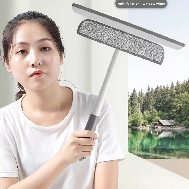 Glass Window Squeegee Πολυλειτουργικός υαλοκαθαριστήρας Βούρτσα μπάνιου καθαρισμού παραθύρων για ντους Windows Εργαλεία καθαρισμού γυάλινων πορτών