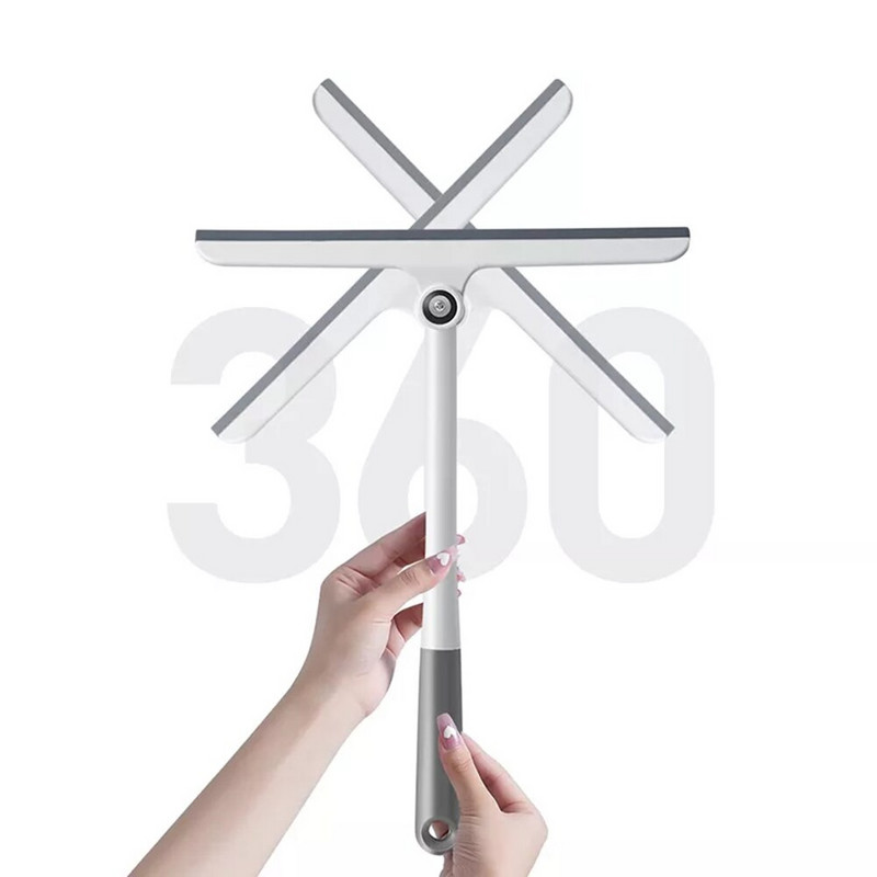 Glass Window Squeegee Πολυλειτουργικός υαλοκαθαριστήρας Βούρτσα μπάνιου καθαρισμού παραθύρων για ντους Windows Εργαλεία καθαρισμού γυάλινων πορτών