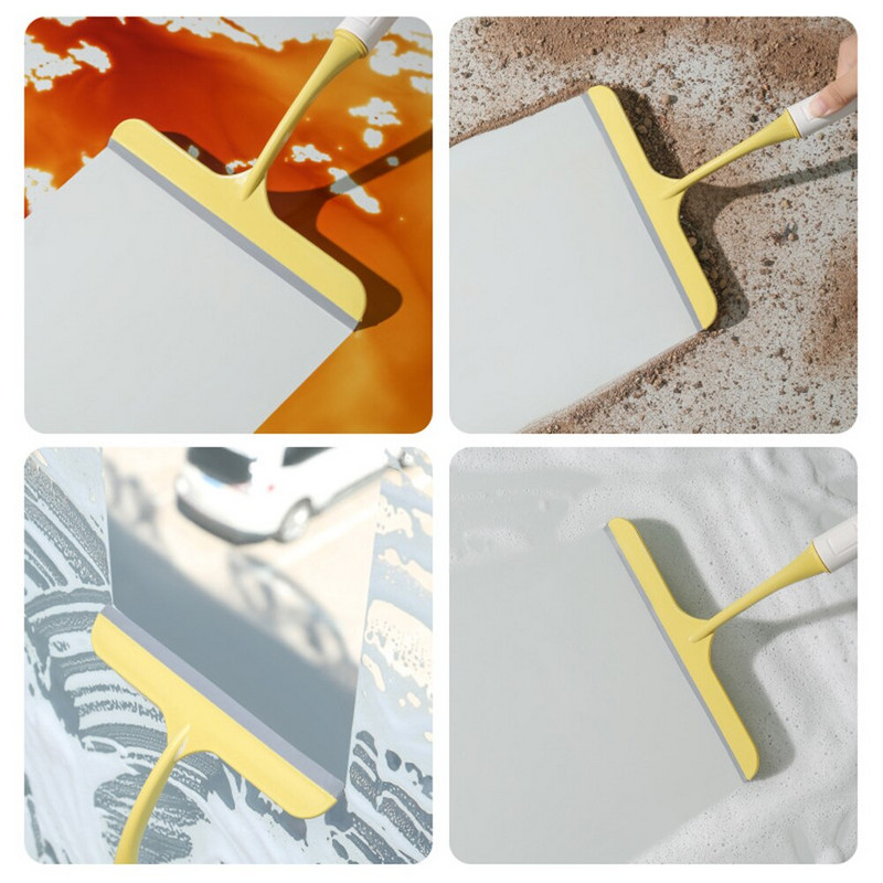 Üvegkaparó ablaktörlő ablaküveg tisztító szilikon lehúzó tisztító tükrökhöz zuhanyajtókhoz autóablakok tisztító eszköz