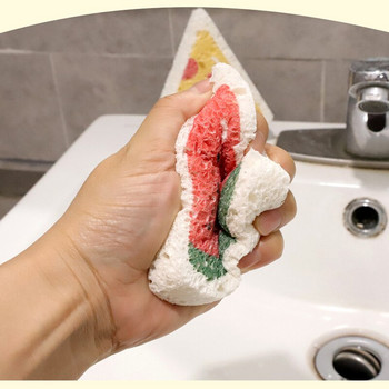 4Pcs Creativity Magic Dishwashing Sponge Household Kitchen Bathroom Migic Cleaning Wipe Strong Scruing Pad Miracle Sponge 4PCS