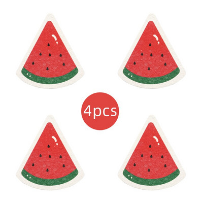 4 τμχ Creativity Magic Σφουγγάρι Πιάτων Οικιακή Κουζίνα Μπάνιο Migic Cleaning Wipe Ισχυρό σφουγγάρι καθαρισμού Miracle Sponge 4 τμχ