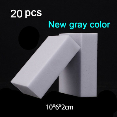 Zhangji 10 * 6 * 2 cm maagiline puhastuskäsn, 20 tk multifunktsionaalne pesumasin vannitoa köögipuhastusvahend melamiinkäsnad