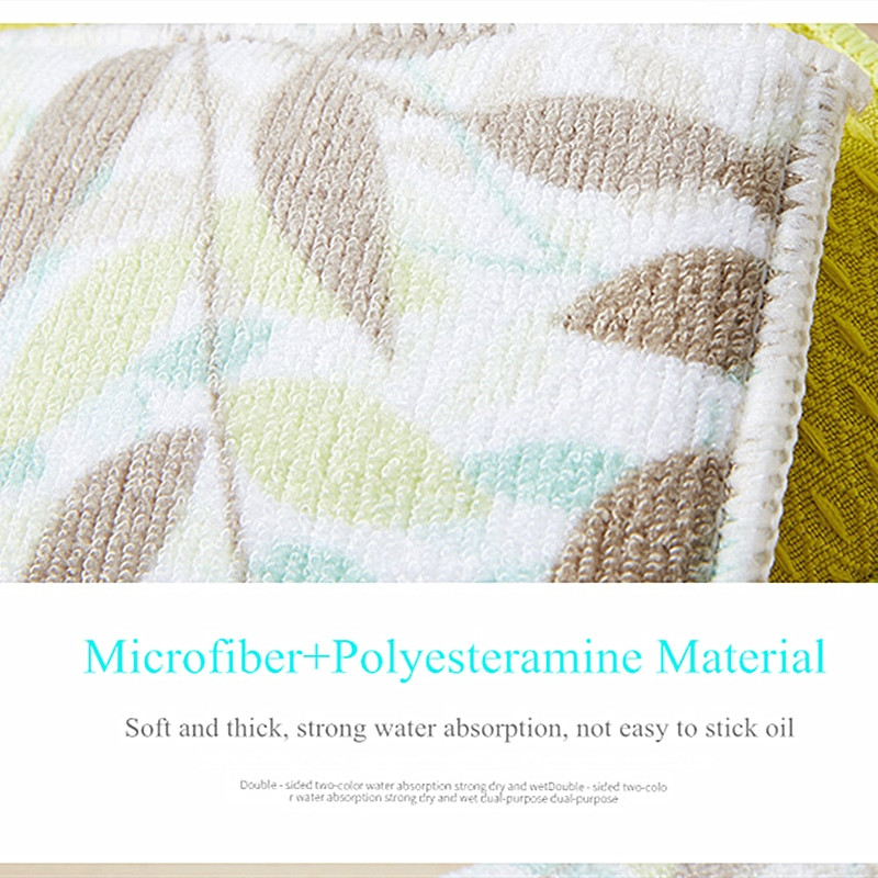 5 τμχ Σφουγγάρι κουζίνας μαγικό μαξιλάρι καθαρισμού μικροϊνών μαλακό πανί οικιακής χρήσης για σφουγγάρια πιάτων χωρίς γρατσουνιές 15*10cm