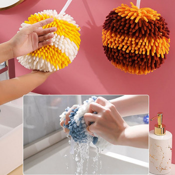 Πετσέτες χεριών Rainbow Soft Chenille Cleaner Κουζίνα Μπάνιο με μικροΐνες Καθαρισμός Μπάλα οικιακής χρήσης Γρήγορο στεγνό απορροφητικό πανί μαντηλιού