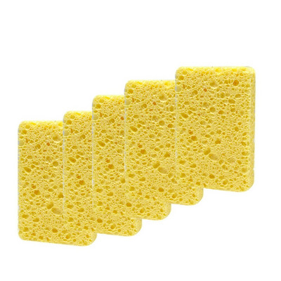 5 ΤΕΜ. Μαξιλαράκι καθαρισμού σφουγγαριού από ξύλο πολτού Πλύσιμο οικιακής χρήσης Μαξιλάρι απορρόφησης οικιακής χρήσης Magic Dish Πετσέτα Εργαλεία καθαρισμού πιάτων κουζίνας