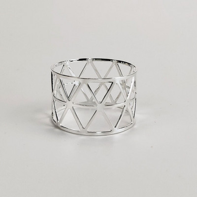 6 tk kuldne hõbedane salvräti rõngas õõnes paberist salvrätik pandlad salvrätiku hoidja sünnipäeva pulm jõulupeo kujundus õhtusöögilaud