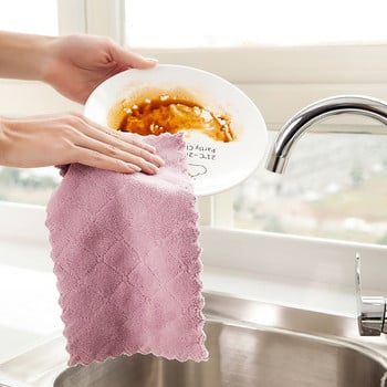 8 ΤΕΜ. Πετσέτες μικροϊνών απορροφητικό πανιά καθαρισμού κουζίνας Αντικολλητικά πετσέτες πιάτων λαδιού Πανάκια χαρτοπετσέτες Επιτραπέζια σκεύη Πετσέτα καθαρισμού οικιακής χρήσης