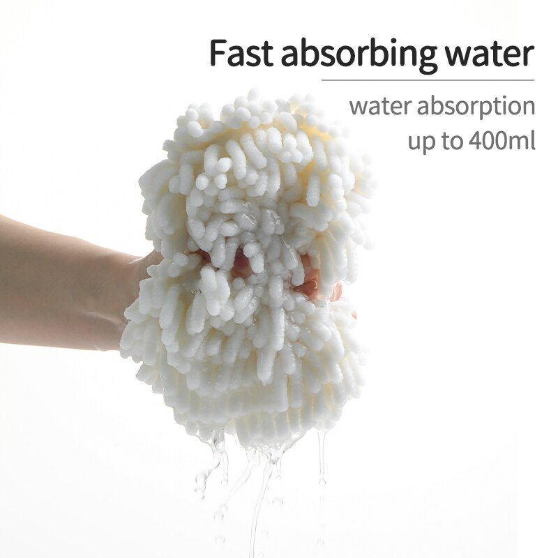 Απορροφητική πετσέτα χεριών σενίλ για καθαρισμό κουζίνας Πετσέτα καθαρισμού με κρεμαστή σφαίρα καθαρισμού με σχοινί Χρήσιμα πράγματα για το σπίτι