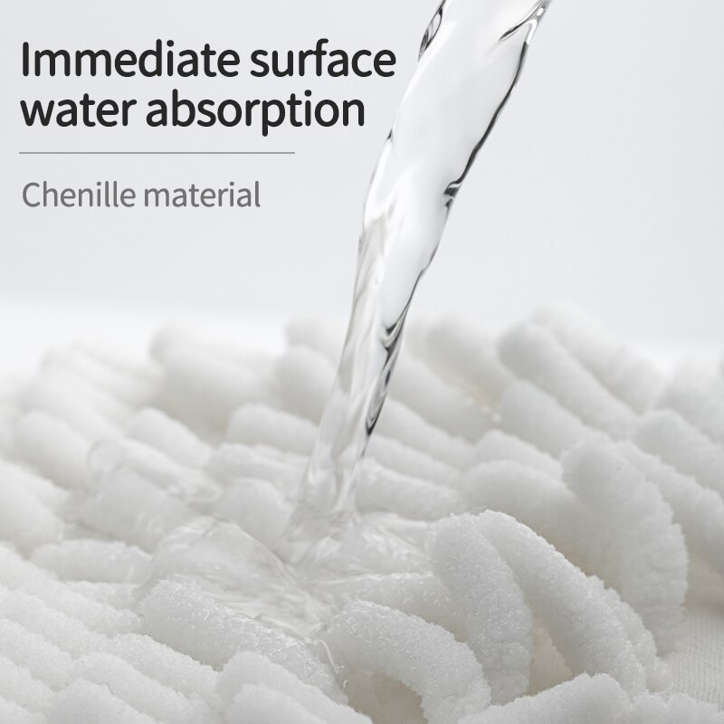 Απορροφητική πετσέτα χεριών σενίλ για καθαρισμό κουζίνας Πετσέτα καθαρισμού με κρεμαστή σφαίρα καθαρισμού με σχοινί Χρήσιμα πράγματα για το σπίτι