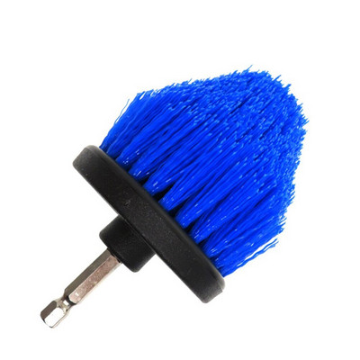 2.5 Inch Electric Scrubber Brush Drill Extension Rod All Purpose Cleaner Car Detailing Brush 6 Color Tool Rim Brush Set Car Clea