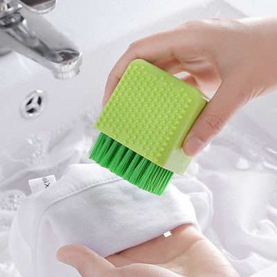 1 bucată perie de curățare din silicon Dispozitive de bucătărie pentru spălarea vaselor Pincel Perii pentru vase Instrumente de curățat haine