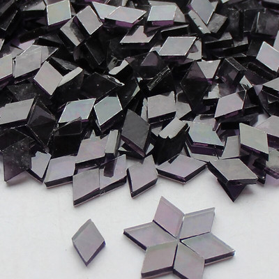 Mozaic din sticlă transparentă, 50 g, piesă de mozaic multicoloră, pietre pentru fabricarea de mozaicuri pentru artizanat, hobby, arte, decorarea peretelui acasă