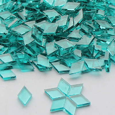 Mozaic din sticlă transparentă, 50 g, piesă de mozaic multicoloră, pietre pentru fabricarea de mozaicuri pentru artizanat, hobby, arte, decorarea peretelui acasă