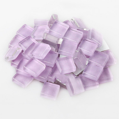 100 g staklenih mozaik pločica, šareni kvadratni materijal od 1 cm za izradu mozaika za djecu/djecu, višebojni opcijski DIY kamenčići za mozaik