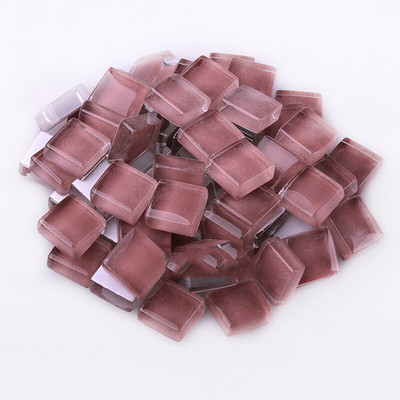 100 g staklenih mozaik pločica, šareni kvadratni materijal od 1 cm za izradu mozaika za djecu/djecu, višebojni opcijski DIY kamenčići za mozaik